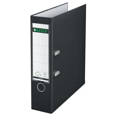 Afbeelding van Leitz 10105095 ordner van karton A4 600 vellen etiket 190 mm 1 stuk zwart