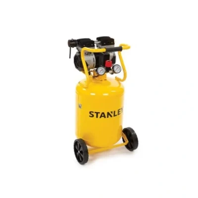 Afbeelding van Stanley compressor, olievrije luchtcompressor, low noise verticaal, 1 pk, 8 bar, tankinhoud 50 L