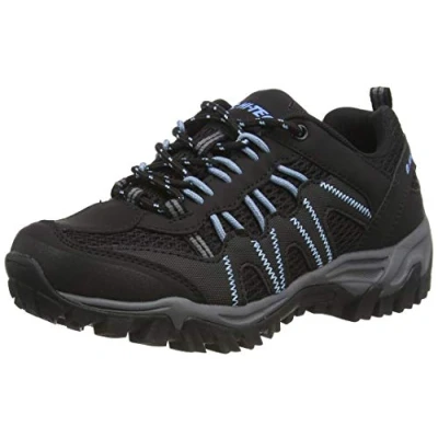 Afbeelding van HI TEC Jaguar Womens Outdoorschoenen, Dames, Maat: 42, Black Kunststof/ textiel