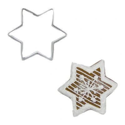 Afbeelding van BrandNewCake Uitsteker Ster RVS 5cm