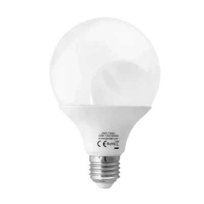 Afbeelding van Jandei Globe LED lamp 270, G95 E27 schroefdraad, 15 W (komt overeen met 100 W) 6000 K koud wit licht, 1700 lumen. Perfect voor keuken, woonkamer, hal, kantoor.