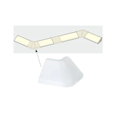 Afbeelding van Paulmann 70265 Delta Profiel hoekverbinder (buitenste hoek) (b x h d) 3.5 2.1 cm 2 stuk(s)