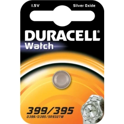 Afbeelding van Duracell 399/395 niet oplaadbare batterij (zilveroxide (S), knoopbatterij, 1,5 V, 1 stuk, SR57, 84 mAh)