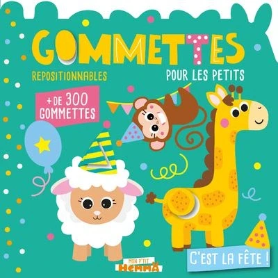 Image de Mon P&#039;tit Hemma Gommettes pour les petits C&#039;est la fête !