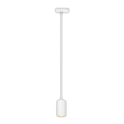 Afbeelding van BRILONER Rail Railverlichting uitbreiding hanglamp pendellamp met GU10 fitting excl. lichtbron 130cm hoogte verstelbaar wit