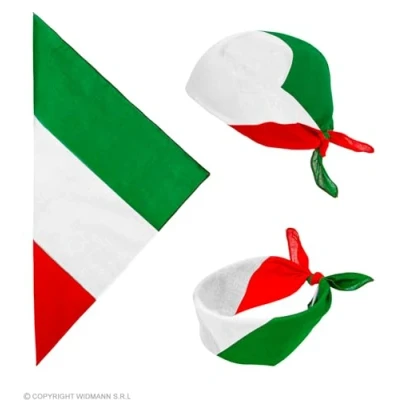 Afbeelding van WIDMANN Italiaanse supporter bandana Accessoires &gt; Haar accessoire