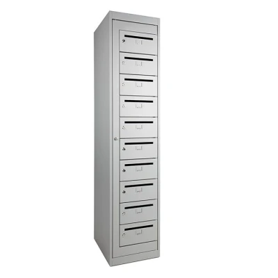 Afbeelding van Stalen Postkast Alu Frame Aluminium Deuren
