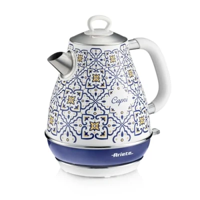 Image de Ariete 2869 Bouilloire Capri, électrique, 1,7L, Infusions, The, tisanes, Base sans fil, Arrêt automatique