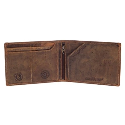 Afbeelding van Greenburry Vintage lederen ID etui 14 cm