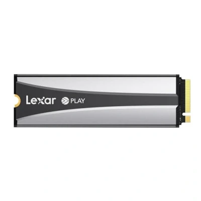Afbeelding van Lexar PLAY 2280 2TB SSD harde schijf met koellichaam, PCle Gen 4x4 NVMe, perfect voor PS5, snelheid tot 7400 MB/s, interne high performance schijf, compatibel Playstation 5