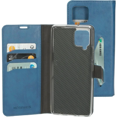 Afbeelding van Mobiparts Classic Wallet Case Samsung Galaxy A42 (2020) Steel Blue