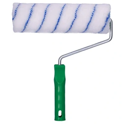 Afbeelding van Toolspace Nylon Super verfroller van polyamide voor vloeren, kleine rollen om te schilderen, lak, epoxyhars, lijm op oplosmiddelbasis, extreem duurzaam, Φ50 25 cm