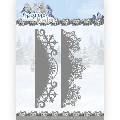 Afbeelding van Dies Amy Design Awesome Winter Lace Border