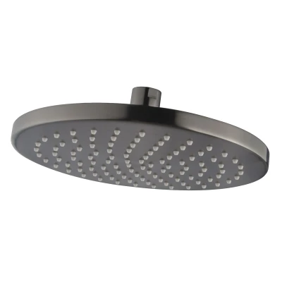 Afbeelding van Wiesbaden Caral hoofddouche rond 20 x 1,2 cm gunmetal