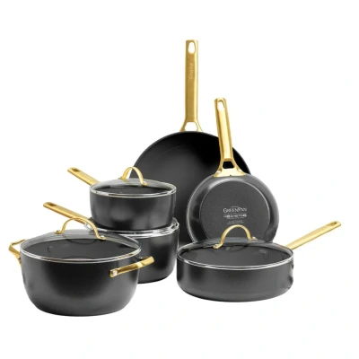 Afbeelding van GreenPan Padova Reserve Black 10 delige Pannenset