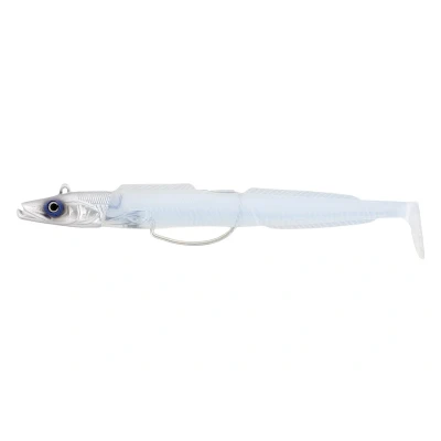 Afbeelding van Westin Sandy Andy Weedless Jig 15cm 33g Sinking Pearlescent #2/0 Zeeviskunstaas