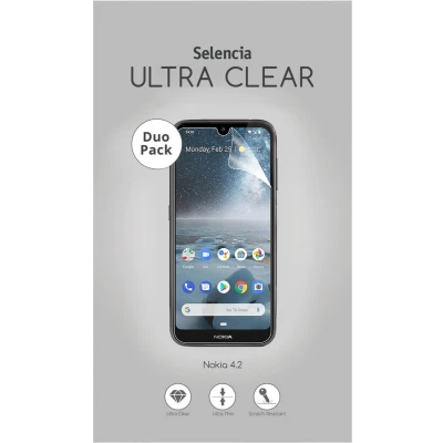 Afbeelding van Selencia Screenprotector Geschikt voor Nokia 4.2 Duo Pack Ultra Clear smartphone