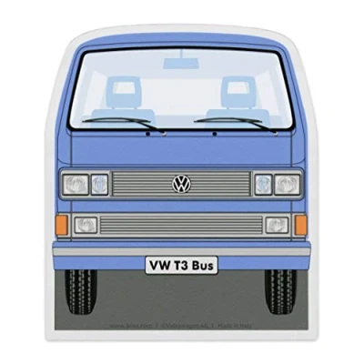Afbeelding van VW T3 Bus IJskrabber Blauw