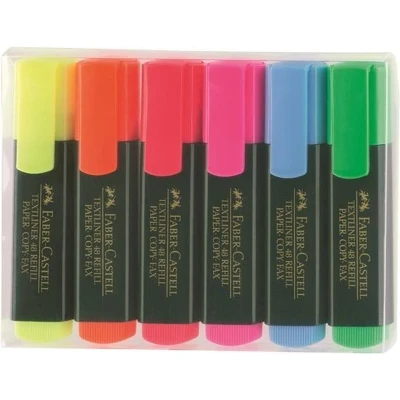 Afbeelding van Faber Castell Tekstmarker FC 48 6delig etui