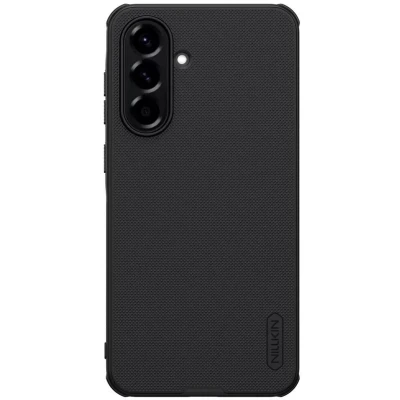 Afbeelding van Nillkin Frosted Shield Hoesje Geschikt voor Samsung Galaxy A56 Compatibel met MagSafe / Qi2 Back Cover Magneet Zwart