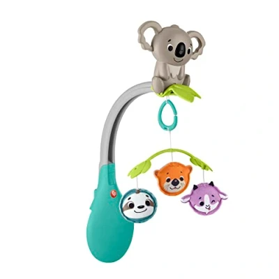 Afbeelding van Fisher Price 1 3 Verzacht En Speel Mobiel Zilver