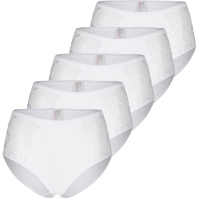 Afbeelding van Nina von C. Taillen 5ER PACK Basic Slip, Dames, Maat: 44, Weiß