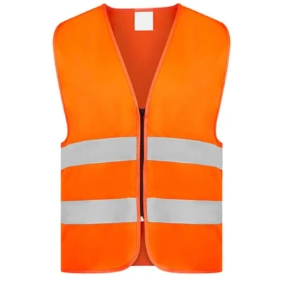 Afbeelding van Korntex Hi Vis Safety Vest Cologne With Front Zipper KX217 Signal Orange