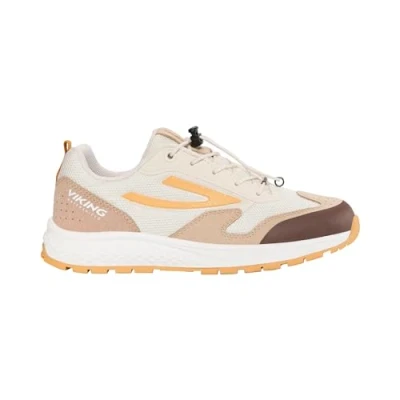 Afbeelding van Viking Century WP Unisex Sneakers laag voor kinderen, Maat: 36, Beige Kunststof/ textiel