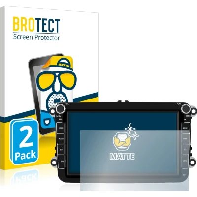 Afbeelding van BROTECT Screenprotector voor Isudar T72 8&quot; Folie Beschermfolie matte (2 Stuks)