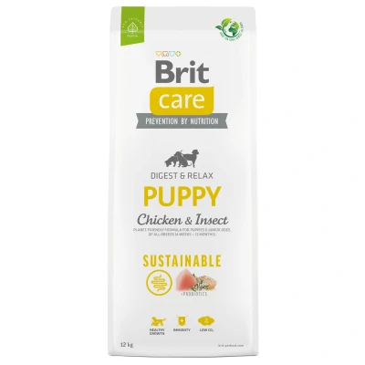 Afbeelding van Brit Care Dog Sustainable Puppy Kip Hondenvoer 12 kg