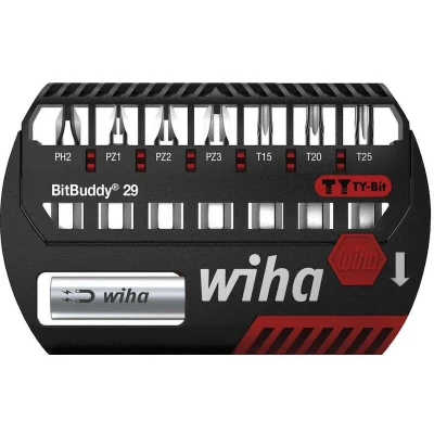 Afbeelding van Wiha Bitbuddy krachtbitset 29mm 8 delig
