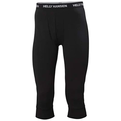 Afbeelding van Helly Hansen Lifa Merino 3/4 broek voor heren, zwart.