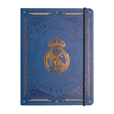 Afbeelding van Grupo Erik Bullet Journal gestippeld Real Madrid Notebook kunstleer Agenda