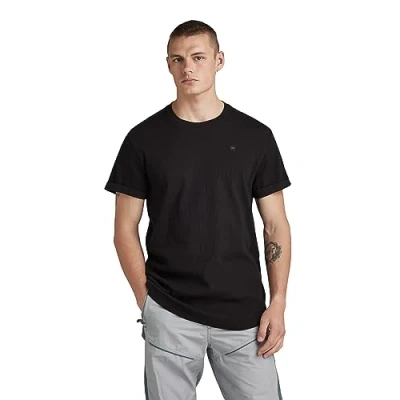 Image de G STAR T shirt Lash pour homme, Noir (Dk Black D16396 d289 6484), XS