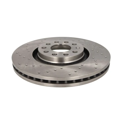 Afbeelding van ABE C4A036ABE Remschijf Vooras 320 30 5 112 geperforeerd/interne ventilatie Gelakt AUDI: A4 B8 Avant, B7 Saloon