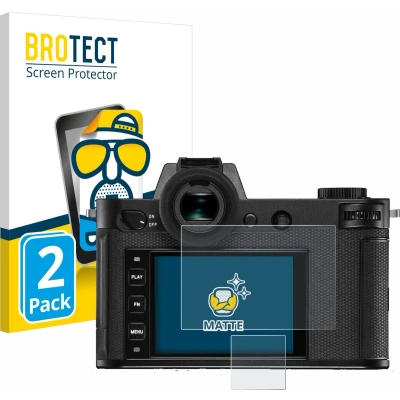 Afbeelding van BROTECT Screenprotector voor Leica SL2 S Folie Beschermfolie matte (2 Stuks)