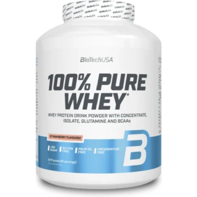 Afbeelding van Biotech USA 100% Whey (2,27kg) Aardbei
