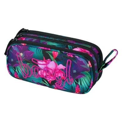 Afbeelding van Baagl Student Etui Paradise 3 ritsen