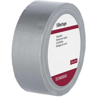 Afbeelding van Klauwverband zilver, 50m x 5 cm, MS Schippers, Grijs Geschikt voor Rundvee Koeien