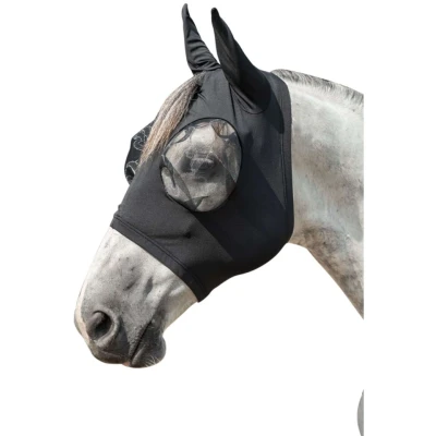 Afbeelding van HKM Vliegenmasker Elastic Zwart M
