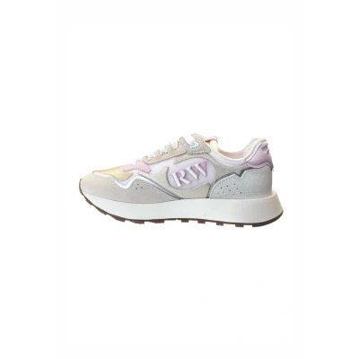 Afbeelding van River Woods Sneakers laag, Dames, Maat: 36, Beige Nubukleer/ textiel
