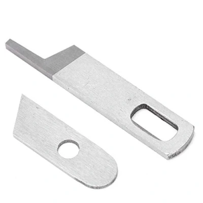 Afbeelding van Bovenste en Onderste Messen Huishoudelijke Multifunctionele Overlockmachine Blade Set voor Babylock