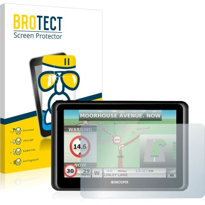 Afbeelding van BROTECT Screenprotector voor Snooper Truckmate S6900 Folie Beschermfolie Beschermglas transparant