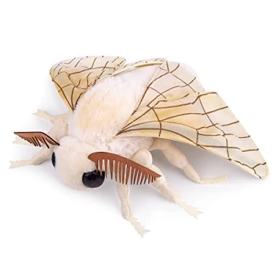 Afbeelding van lilizzhoumax Pluche Speelgoed Vlinder 24cm/9&quot;, Simulatie Realistische Pop Wilde Dieren Insect