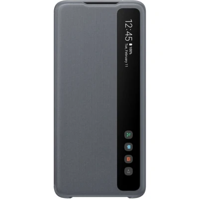 Afbeelding van Galaxy S20 Ultra 5G Clear View Cover EF ZG988 Grijs Samsung Smartphone Hoesjes Geen Verzendkosten &amp; Morgen In Huis