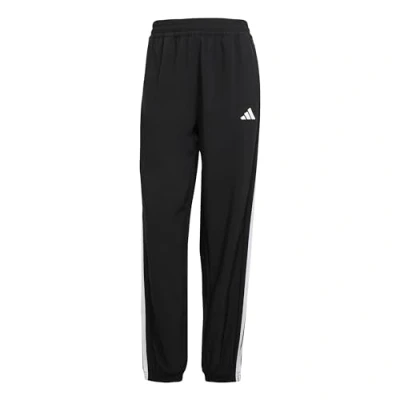 Afbeelding van adidas Performance Train Essentials Stripes Trainingsbroek, Dames, Maat: Small, Black/white