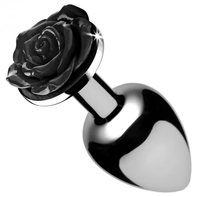 Afbeelding van Black Rose Buttplug Levensecht Gevoel