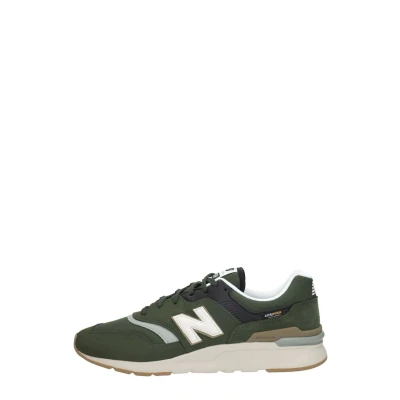 Afbeelding van New Balance 997H Sneakers laag Dark green/mottled olive, Maat: 41.5, olive Leer en textiel
