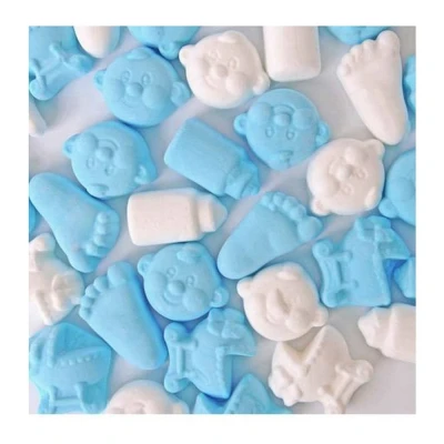 Afbeelding van Babymix Foam Blauw/Wit 1kg