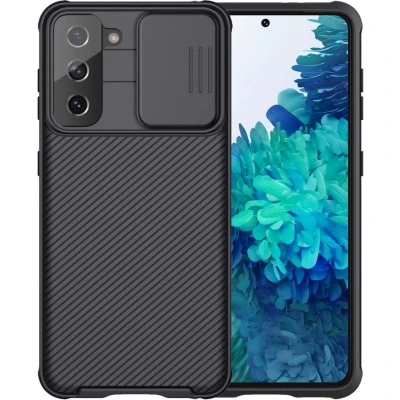 Afbeelding van Telefoonhoesje geschikt voor Samsung Galaxy S21 5G Nillkin CamShield Pro Case Zwart
